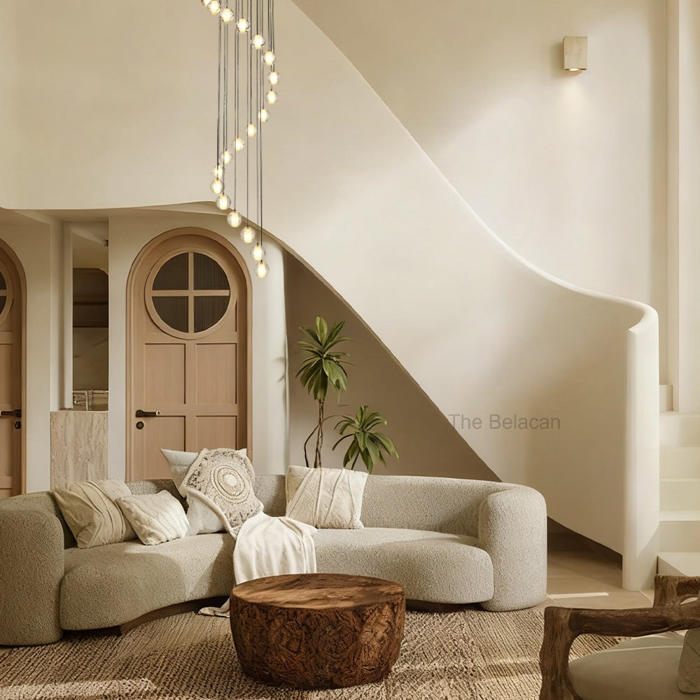 Pearl Ball Ceiling Chandelier 14 20 Light - thebelacan