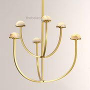 Pedra Round Chandelier 32"