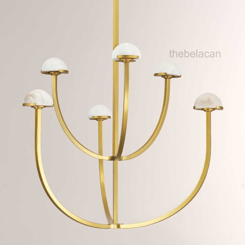 Pedra Round Chandelier 32"
