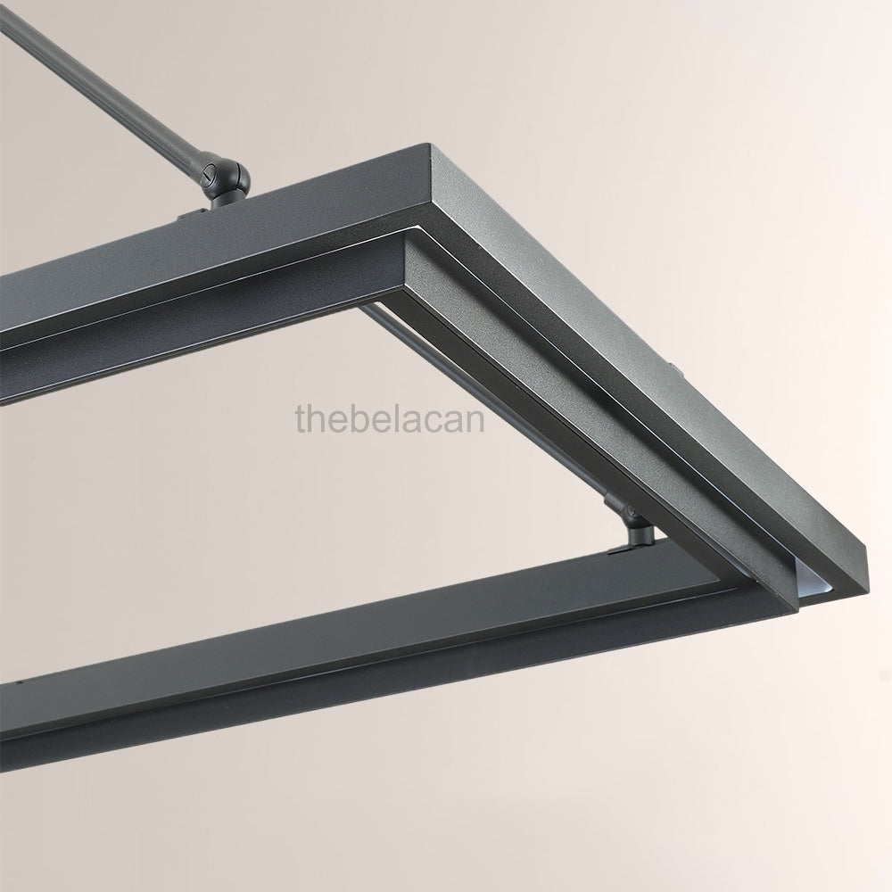 Peral Rectangular Chandelier 48"/62" - thebelacan