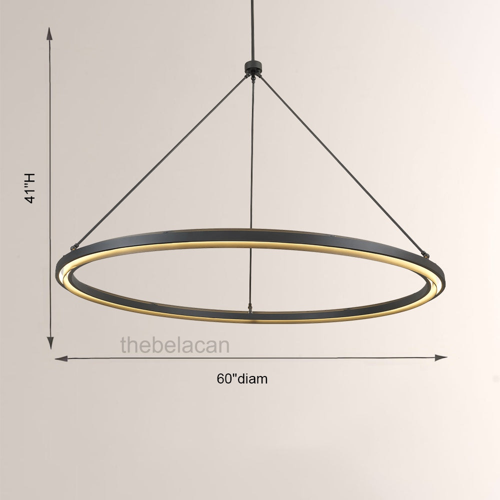 Peral Round Chandelier 36"/48"/60"