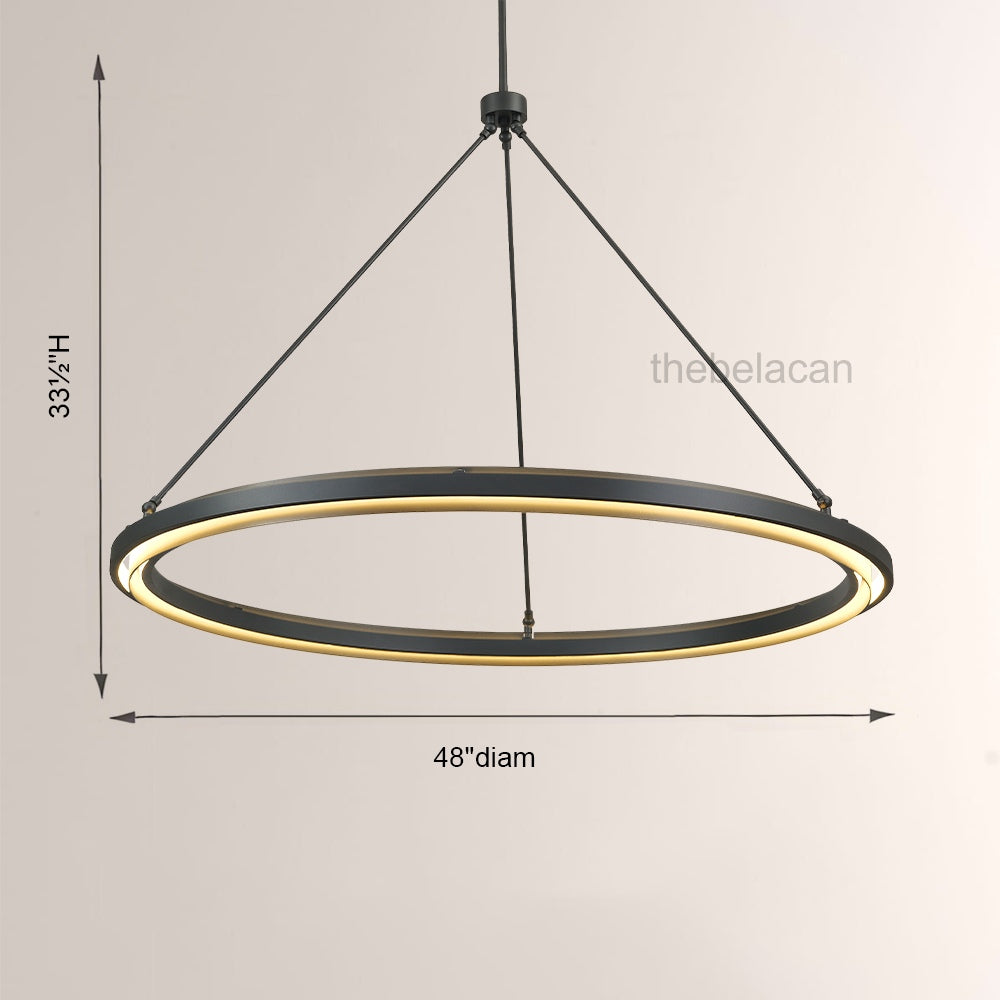 Peral Round Chandelier 36"/48"/60"