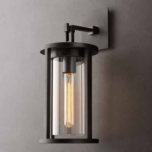 Petric Round Outdoor Sconce - thebelacan