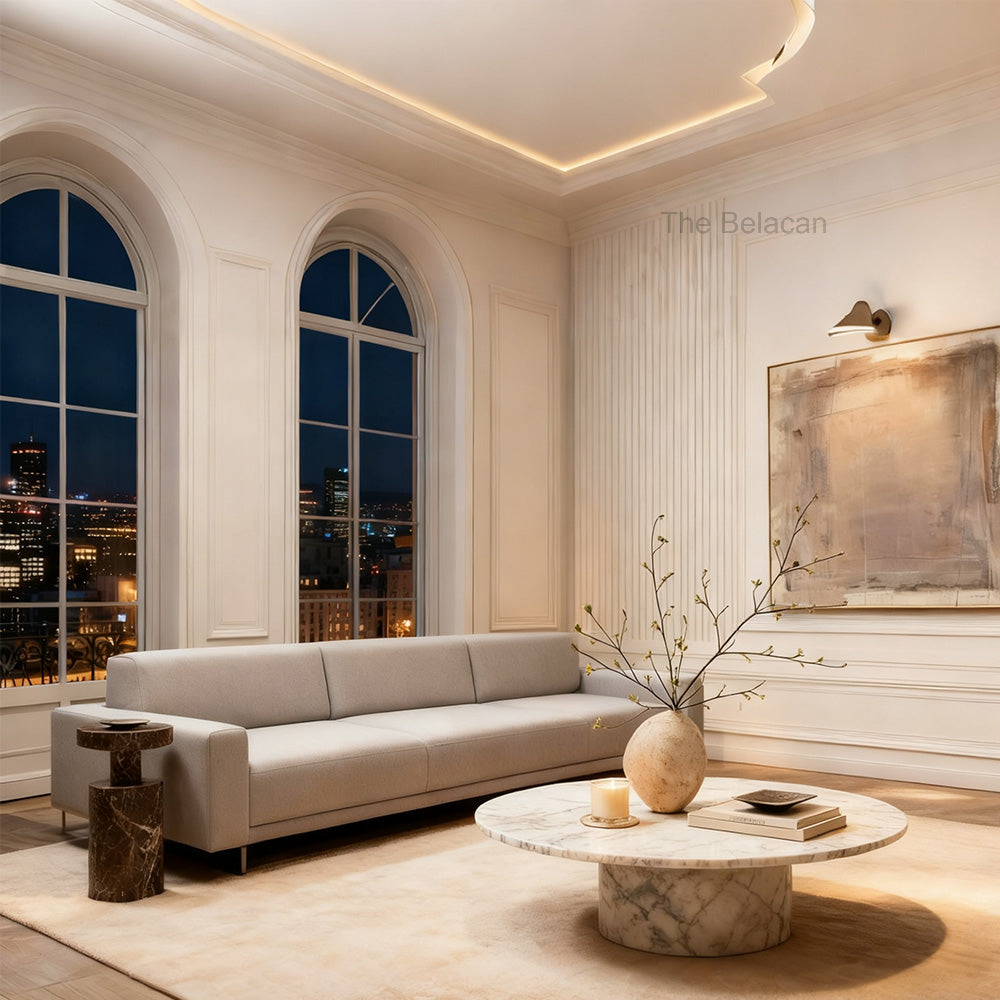 Ponelegant Round Coffee Table