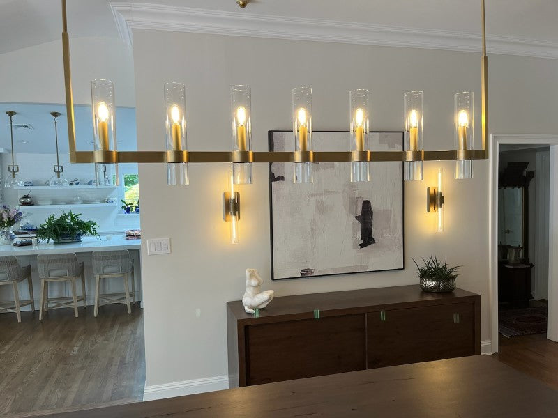 Ravelle linear chandelier new arrivals