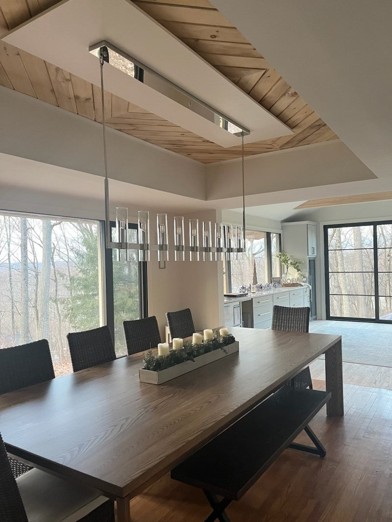 Ravelle Linear Chandelier 71" - thebelacan