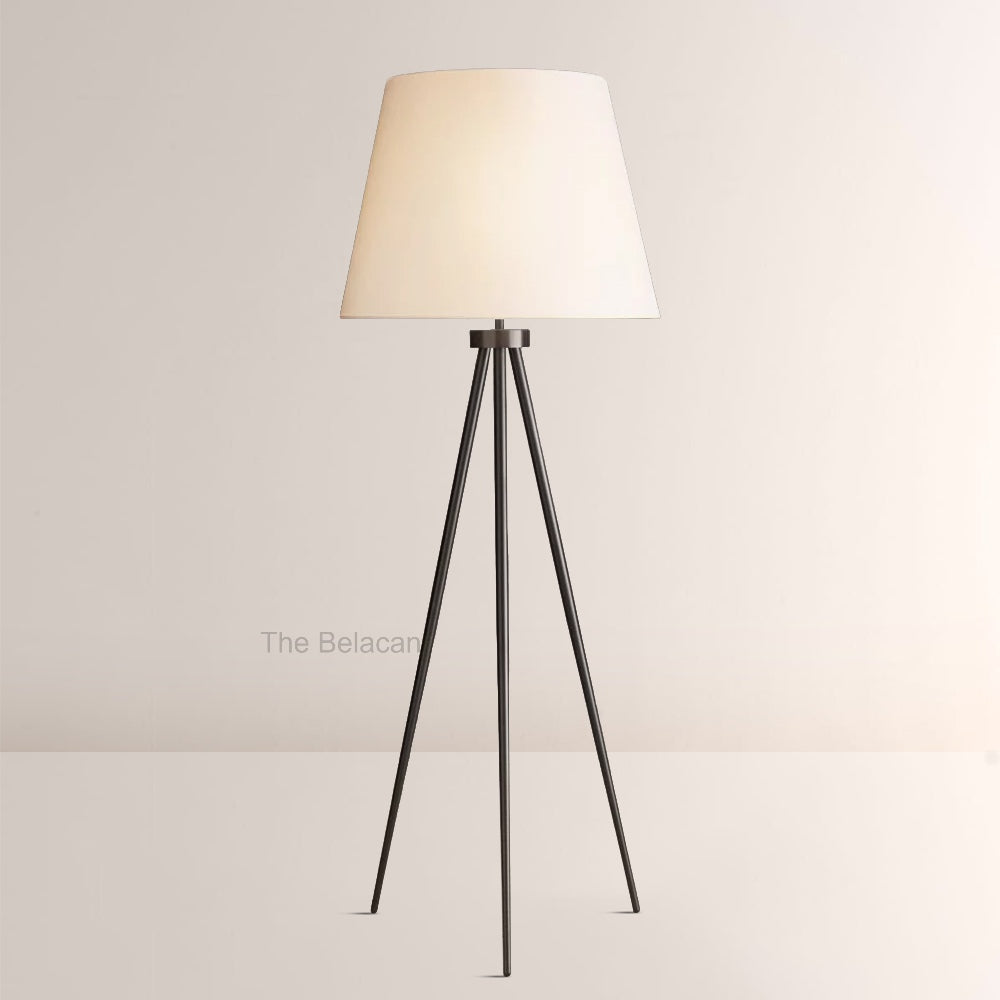 ReeEon Linen Shade Floor Lamp - thebelacan