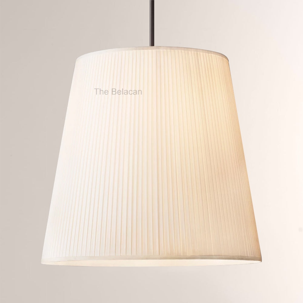 ReeEon Pleated Barrel Pendant - thebelacan