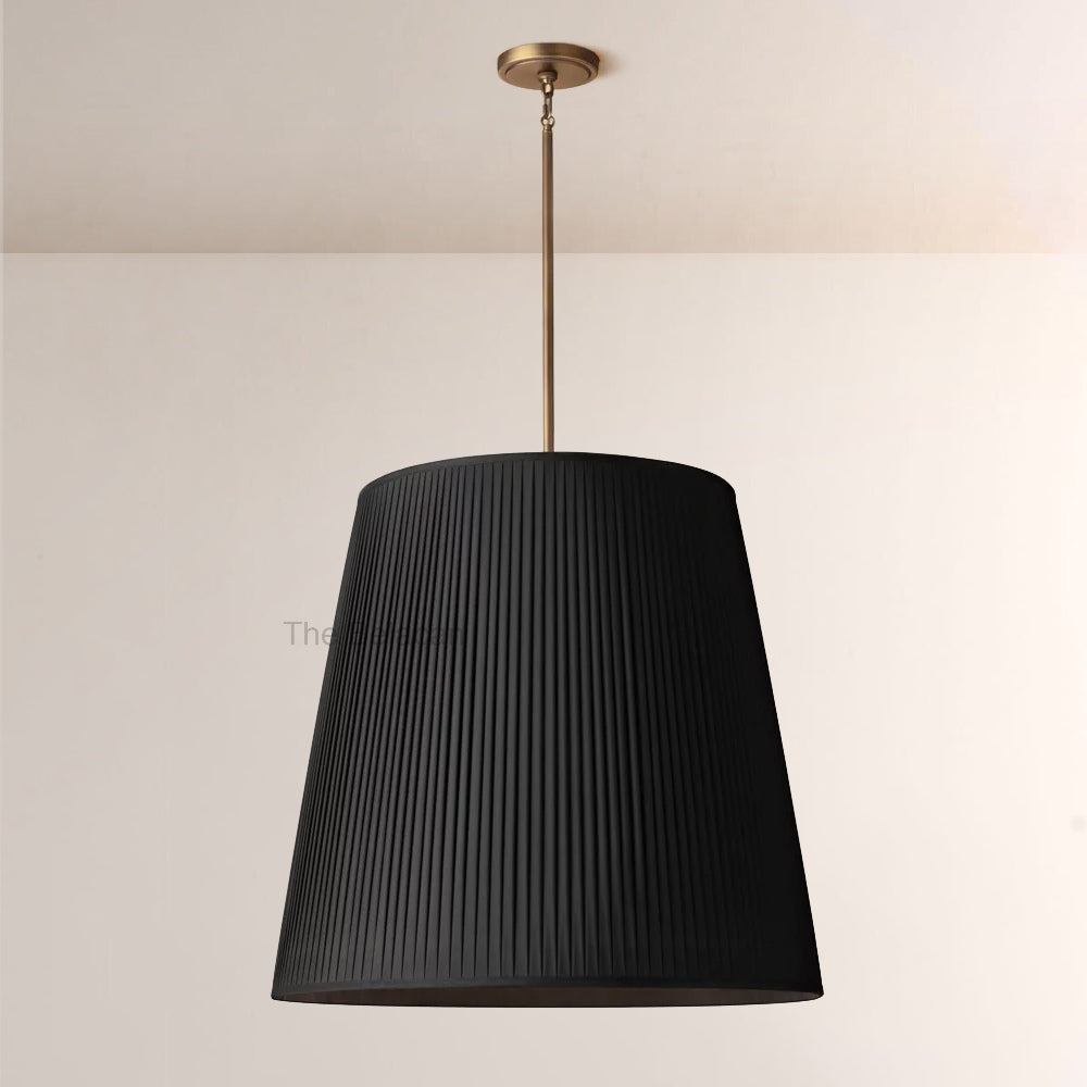 ReeEon Pleated Barrel Pendant - thebelacan