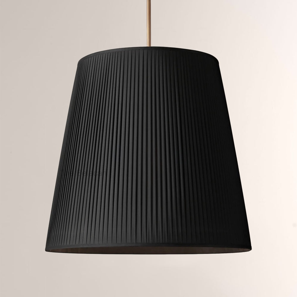 ReeEon Pleated Barrel Pendant - thebelacan