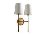 Rhodes 2-Light Wall Sconce - thebelacan