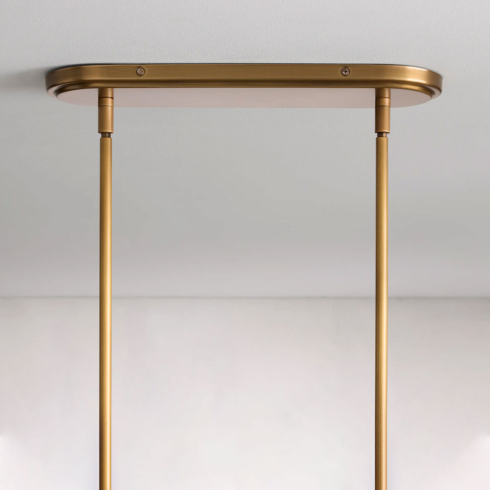 Rhodes Linear Chandelier 5 / 6 Light - thebelacan