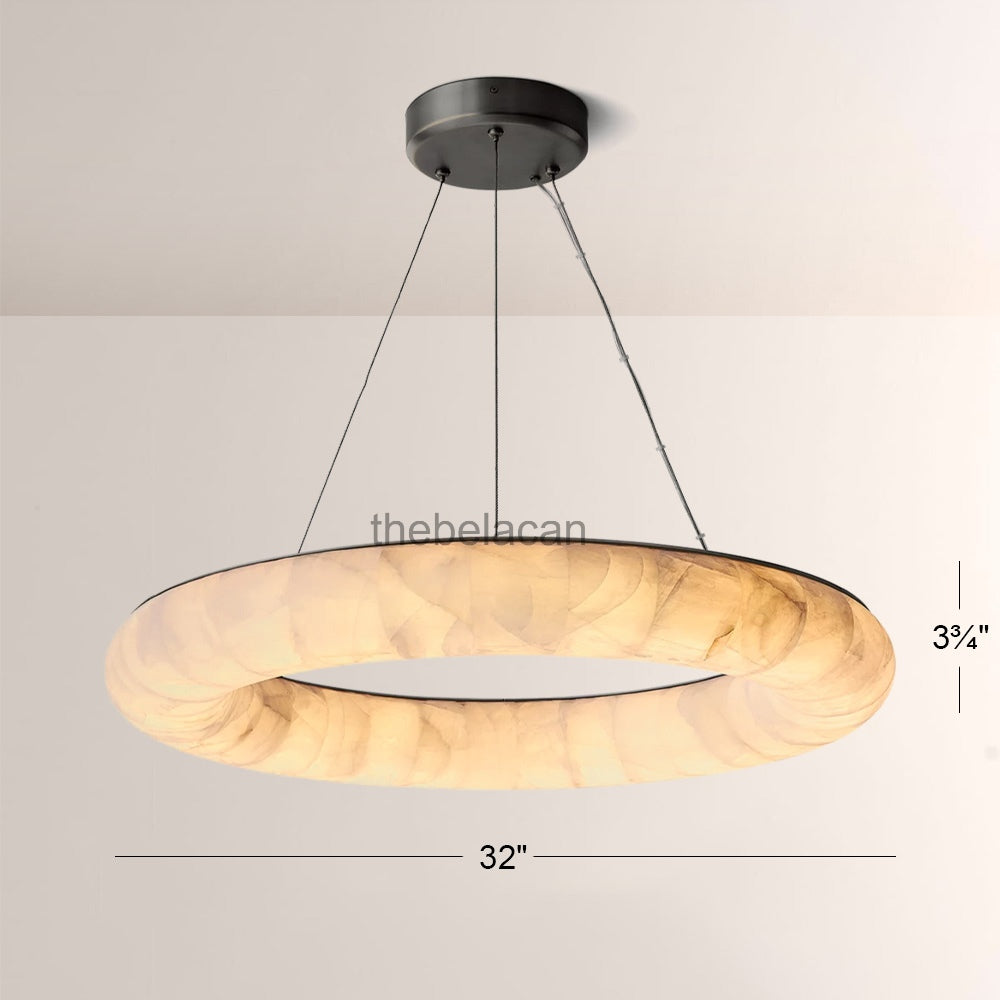 Rivage Lisse Round Chandelier 31″D - thebelacan