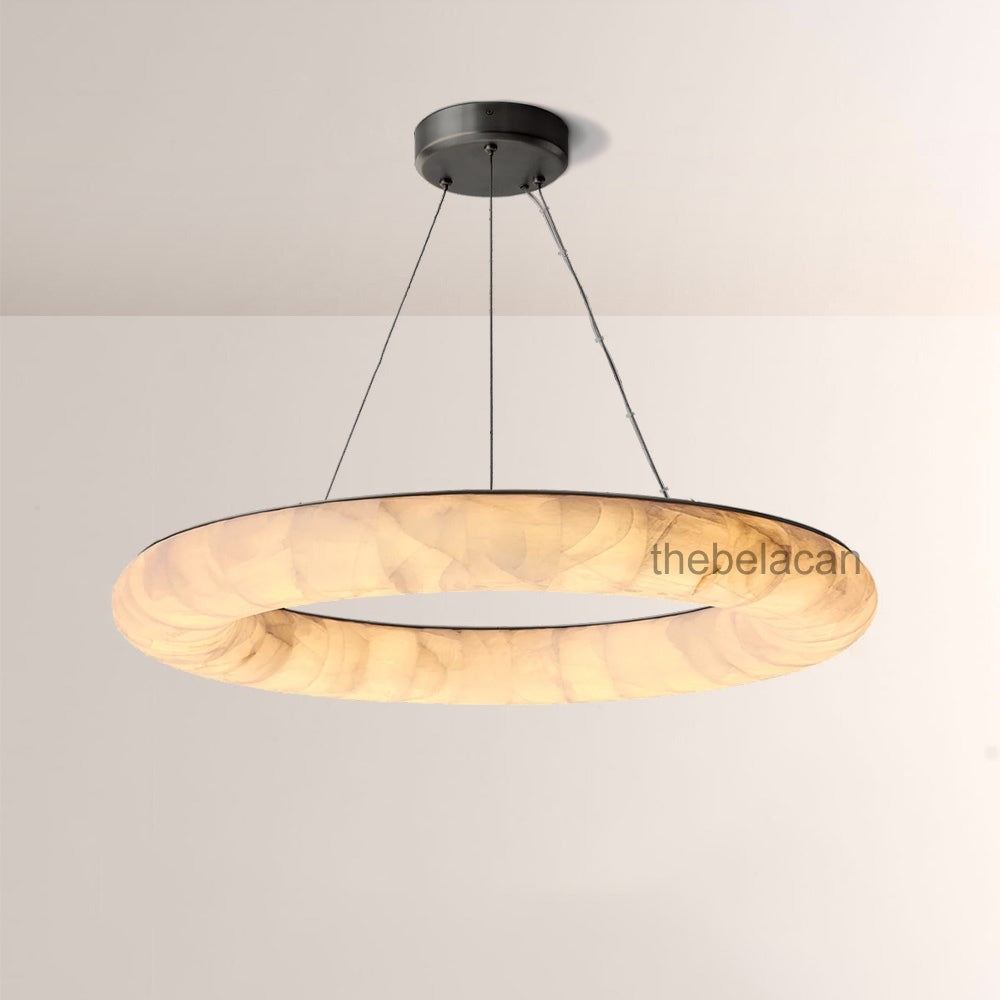 Rivage Lisse Round Chandelier 41″D - thebelacan