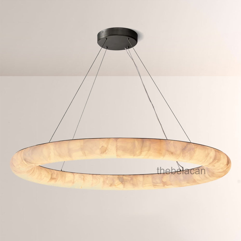 Rivage Lisse Round Chandelier 61″ D - thebelacan