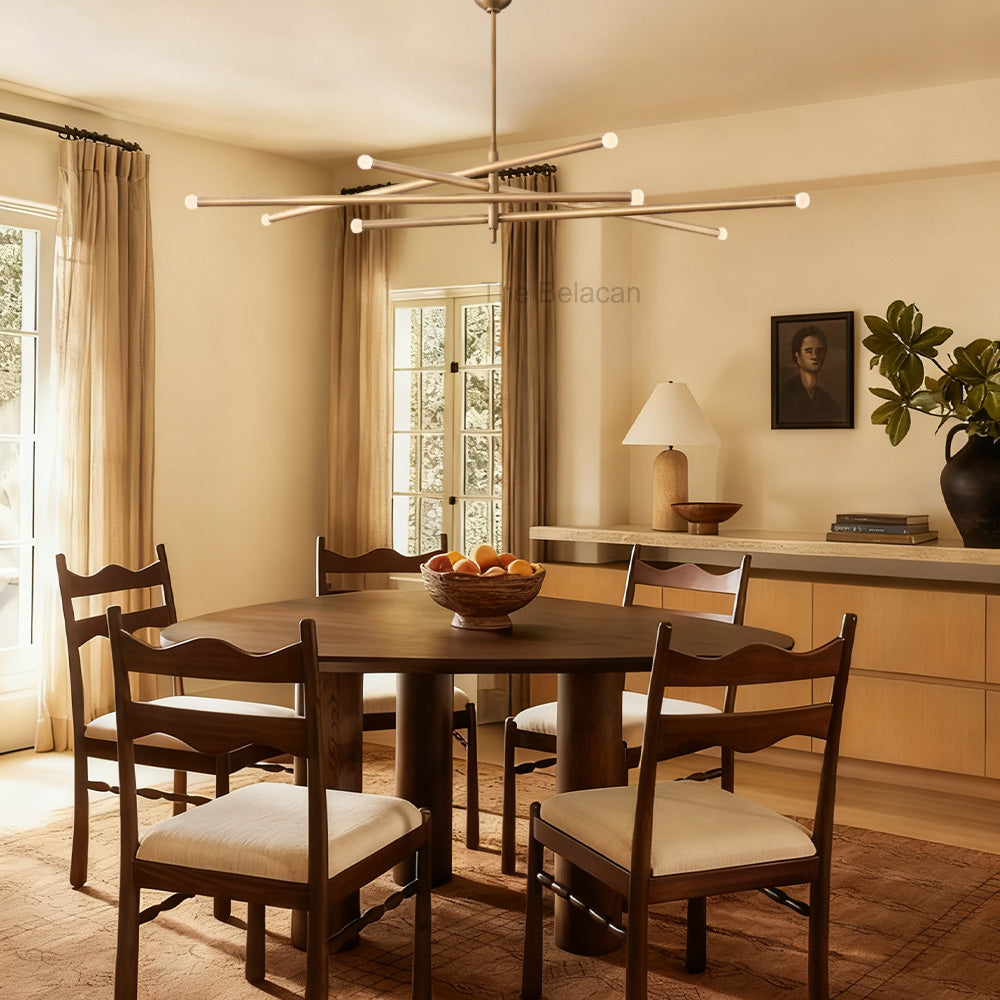 Rouvelle 8-Light Mobile Orb Chandelier - thebelacan