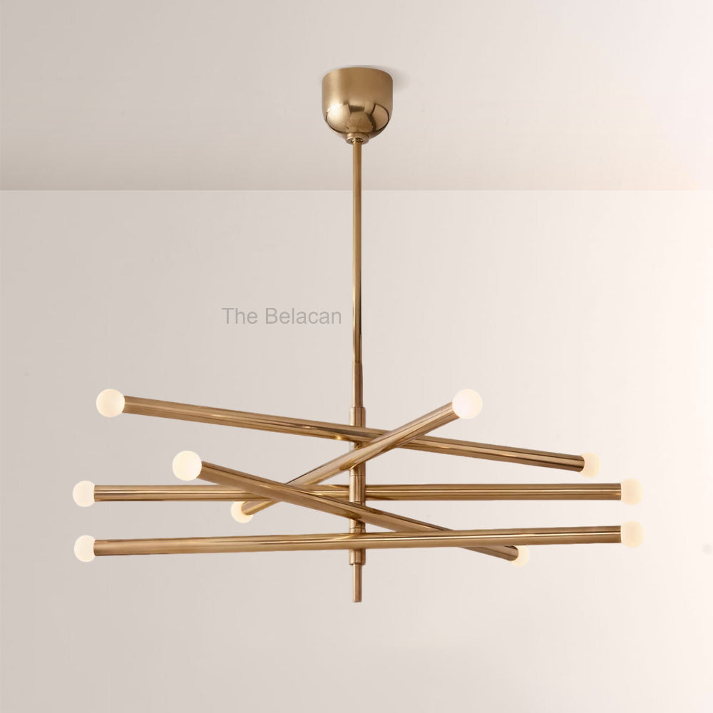 Rouvelle 10-Light Mobile Orb Chandelier - thebelacan