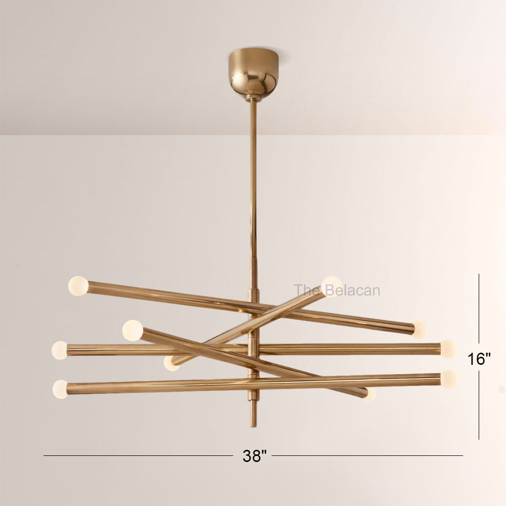 Rouvelle 10-Light Mobile Orb Chandelier - thebelacan