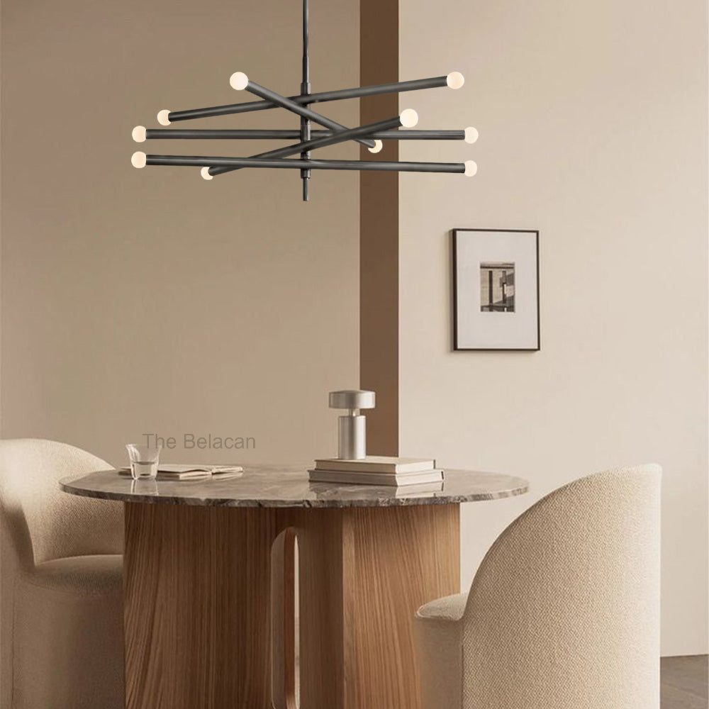 Rouvelle 10-Light Mobile Orb Chandelier - thebelacan