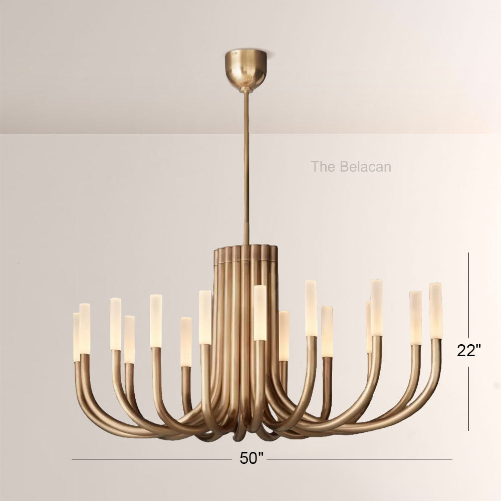 Rouvelle Oval Chandelier - thebelacan