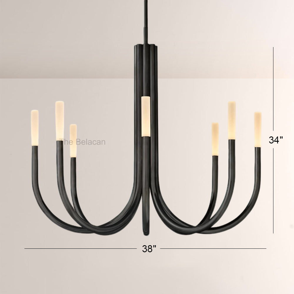Rouvelle Round Chandelier - thebelacan