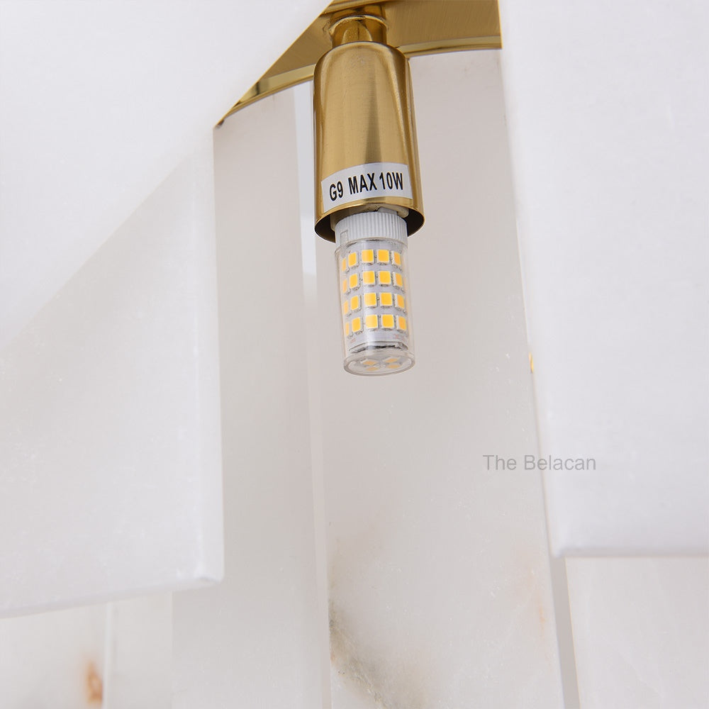 Sawyer Alabaster Rectangle Chandelier 40 54 - thebelacan