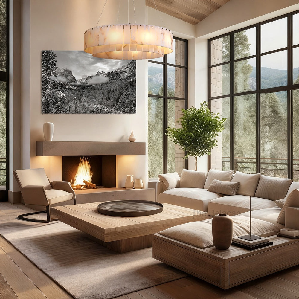 Sawyer Alabaster Round Chandelier - thebelacan