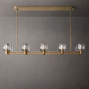 Sebendek Double Linear Chandelier 54" - thebelacan