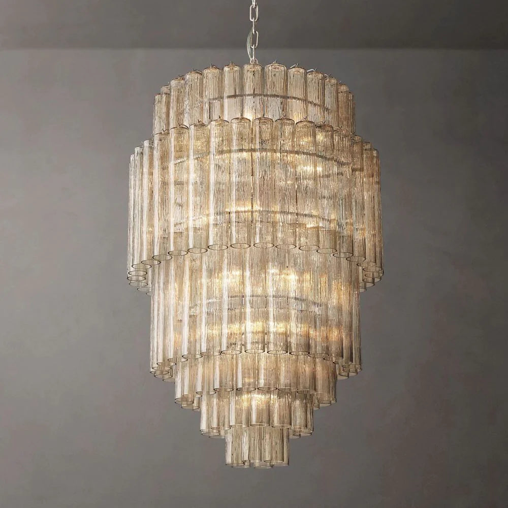Serena Multi-Tier Round Chandelier 24"D 30"D 34"D - thebelacan