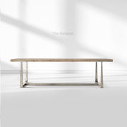 T-Brace Extension Dining Table