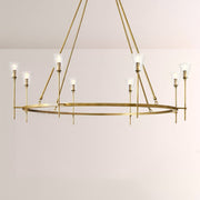 TorApex De Verre Round Chandelier 58 - thebelacan