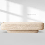VitLuxe Carved Coffee Table - thebelacan