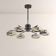 Vitrella Multi-Ring Marble Chandelier - thebelacan