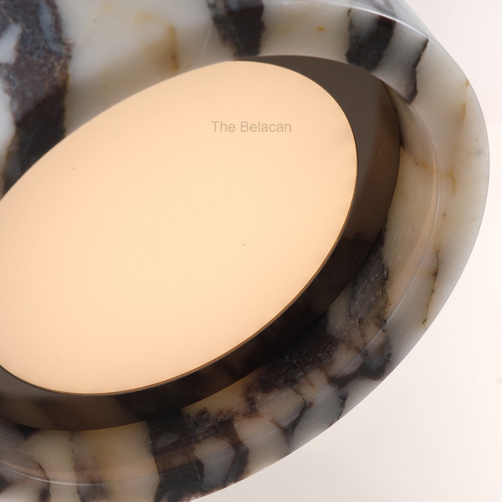 Vitrella Ring-Shade Marble Pendant - thebelacan