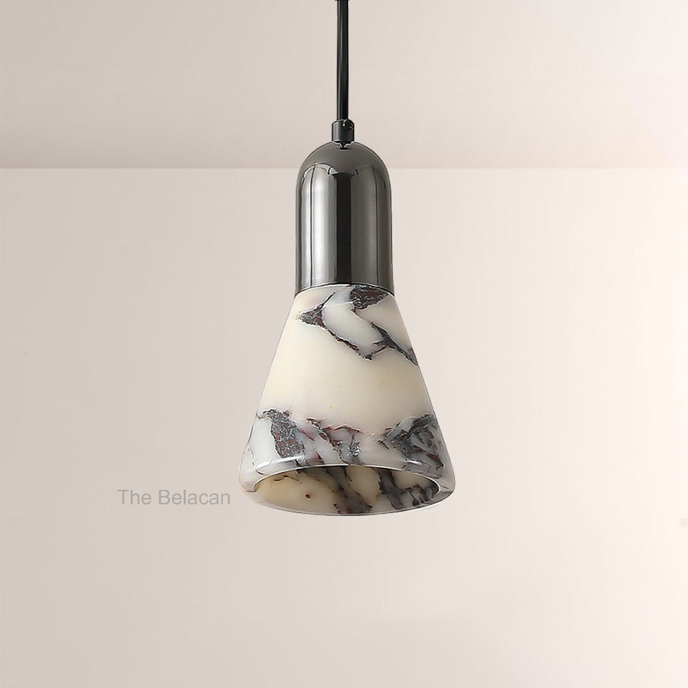Vitrella Tapered Marble Shade Pendant(1/2/3-Head) - thebelacan