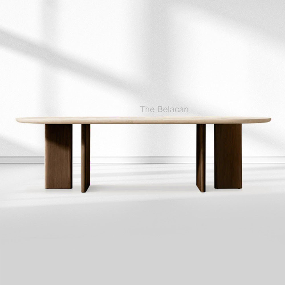 Vivian Rectangular Dining Table - thebelacan