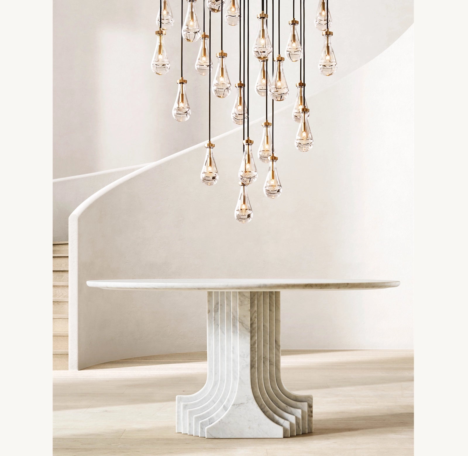 Raindrops Round Chandelier 18" - thebelacan