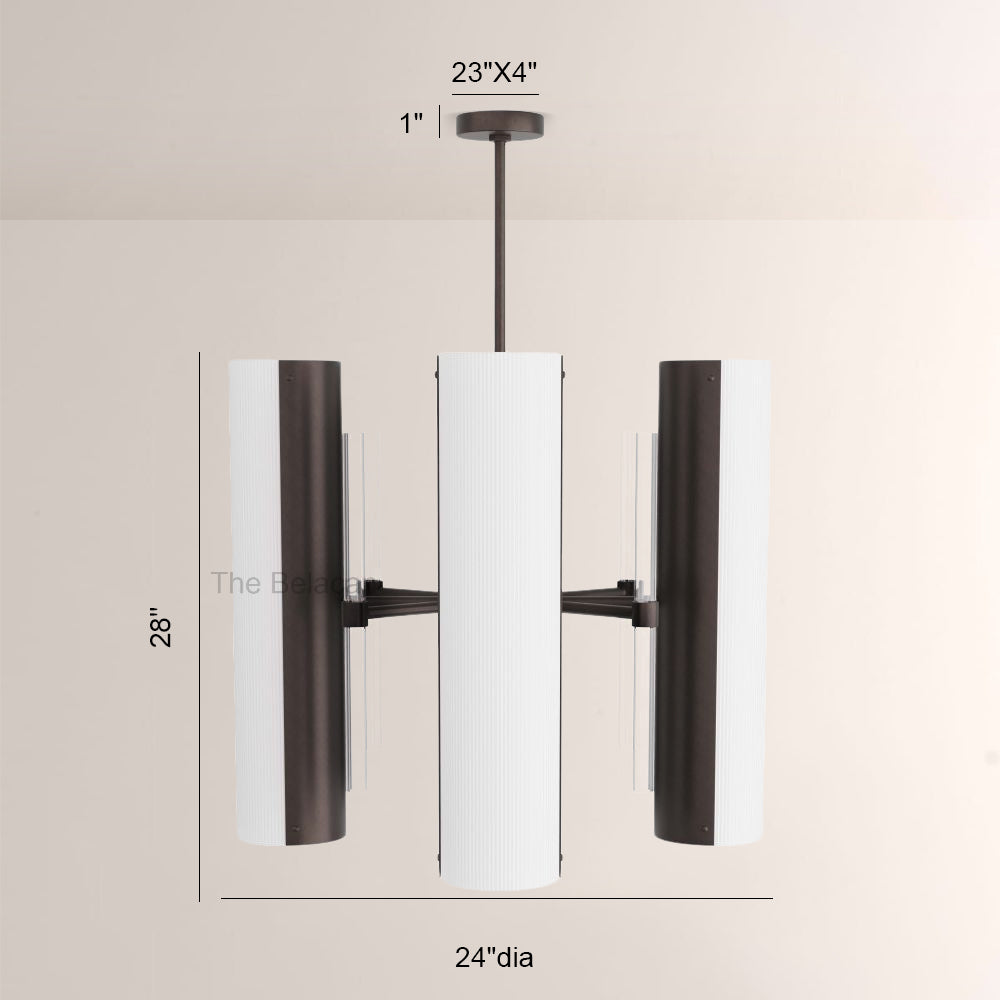 Walsh Round Metal Chandelier - thebelacan