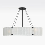 Willamette Oval Crystal Chandelier 48" - thebelacan