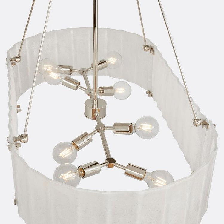 Willamette Oval Crystal Chandelier 48" - thebelacan