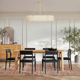 Willamette Oval Crystal Chandelier 48" - thebelacan