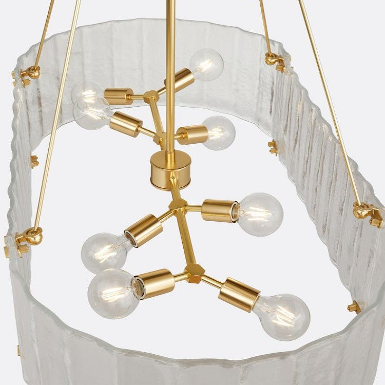 Willamette Oval Crystal Chandelier 48" - thebelacan