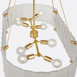 Willamette Oval Crystal Chandelier 48" - thebelacan