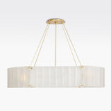 Willamette Oval Crystal Chandelier 48" - thebelacan