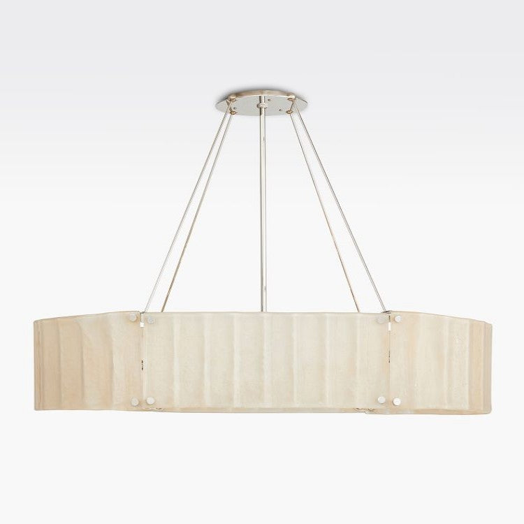 Willamette Oval Crystal Chandelier 48" - thebelacan