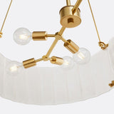 Willamette Oval Crystal Chandelier 60" - thebelacan