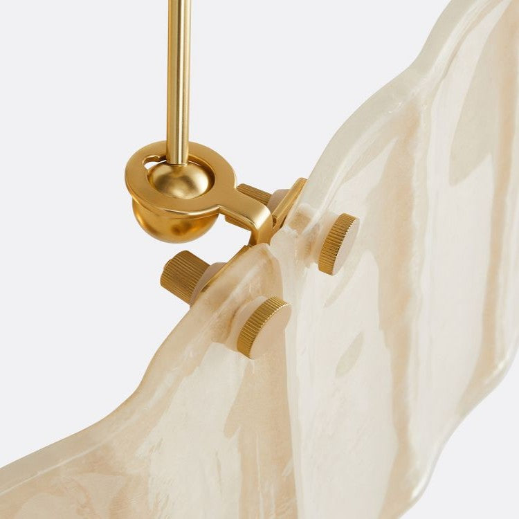 Willamette Oval Crystal Chandelier 60" - thebelacan