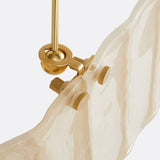 Willamette Oval Crystal Chandelier 60" - thebelacan