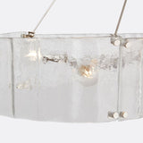 Willamette Oval Crystal Chandelier 60" - thebelacan