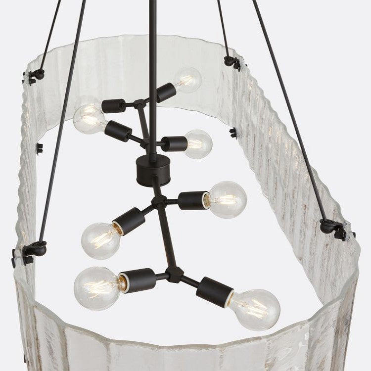 Willamette Oval Crystal Chandelier 60" - thebelacan